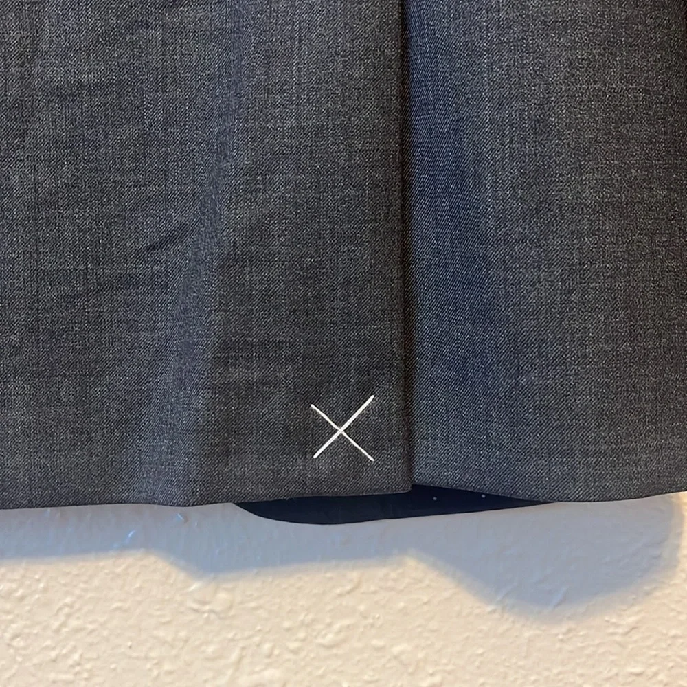 NWT Alton Lane Grey Tailored Fit Blazer Size 36S